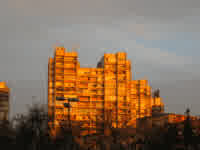 sunkissed building