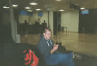omar at an airport